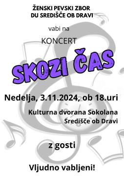 ŽENSKI ZBOR DU SREDIŠČE OB DRAVI plakat